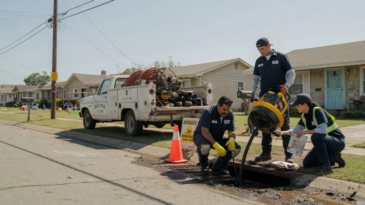 Drain Cleaning in Wortham, TX near me